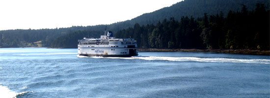 BC Ferries ferry just off Horshoe Bay