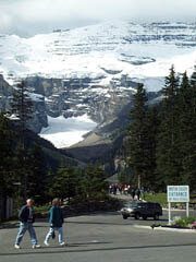 Lake Louise glacier