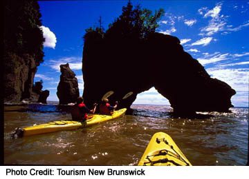 Hopewell Rocks in Fundy National Park