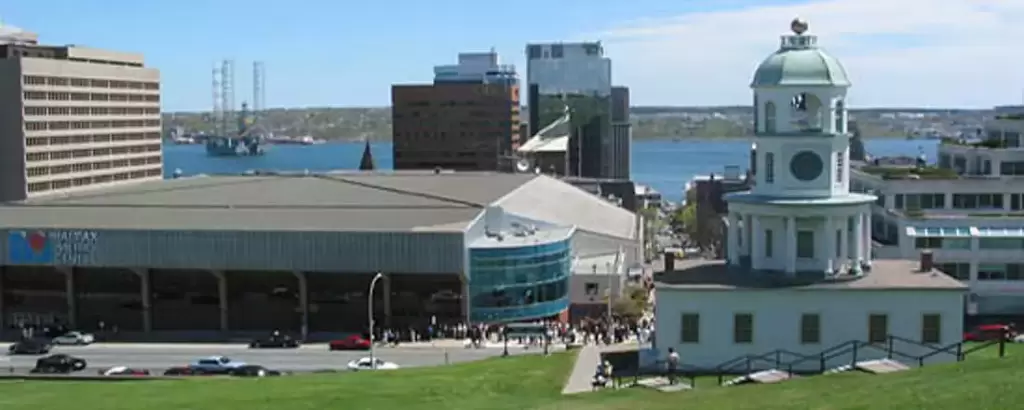 Nova Scotia-Halifax Waterfront View From Citadel-sliver