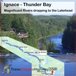 Ontario Itinerary - Ignace to Thunder Bay