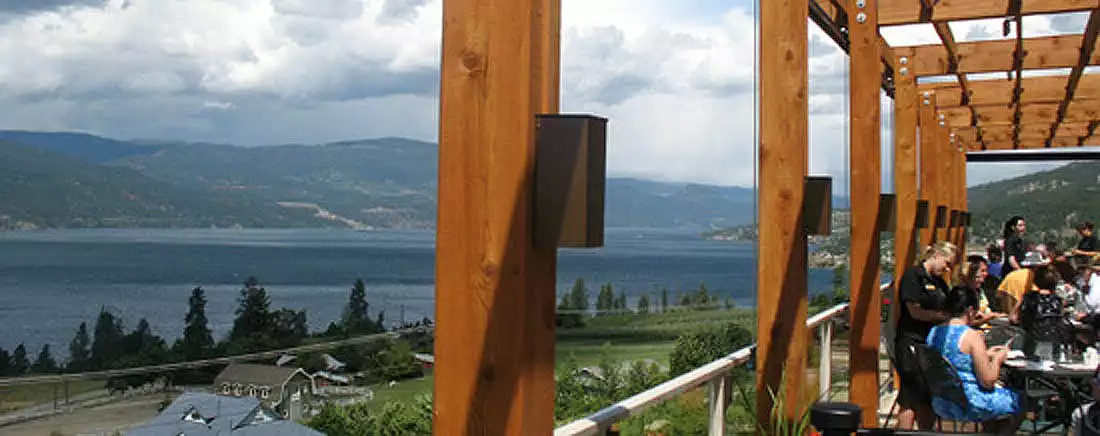 Okanagan-Vernon-Gray Monk Winery Patio and Balcony-sliver