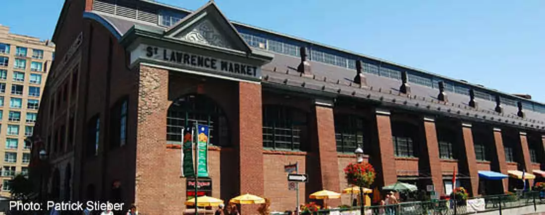 St Lawrence Market has been a farmers market since 1803