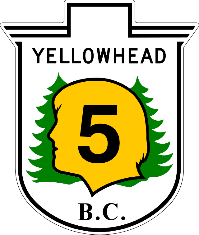 Yellowhead Route of the Trans Canada Highway #5 in BC