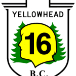 Yellowhead Route of the Trans Canada Highway 16 in BC