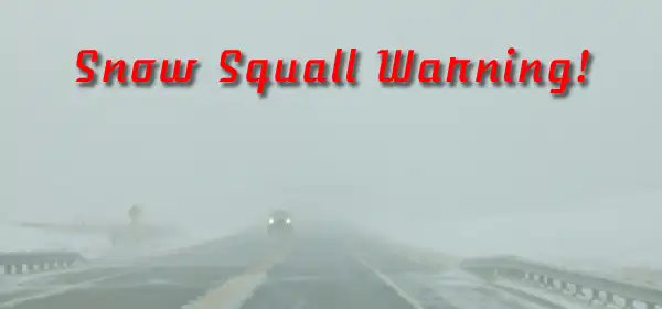 Snow Squall Warning Weather