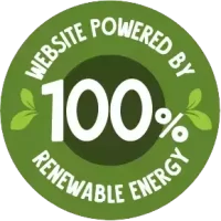 Website Powered 100% by Renewable Energy